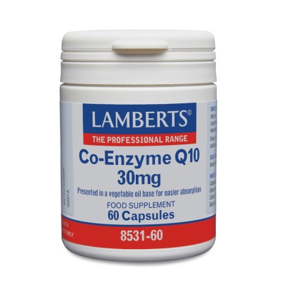 Lamberts Co Enzyme Q10 30mg 60 caps